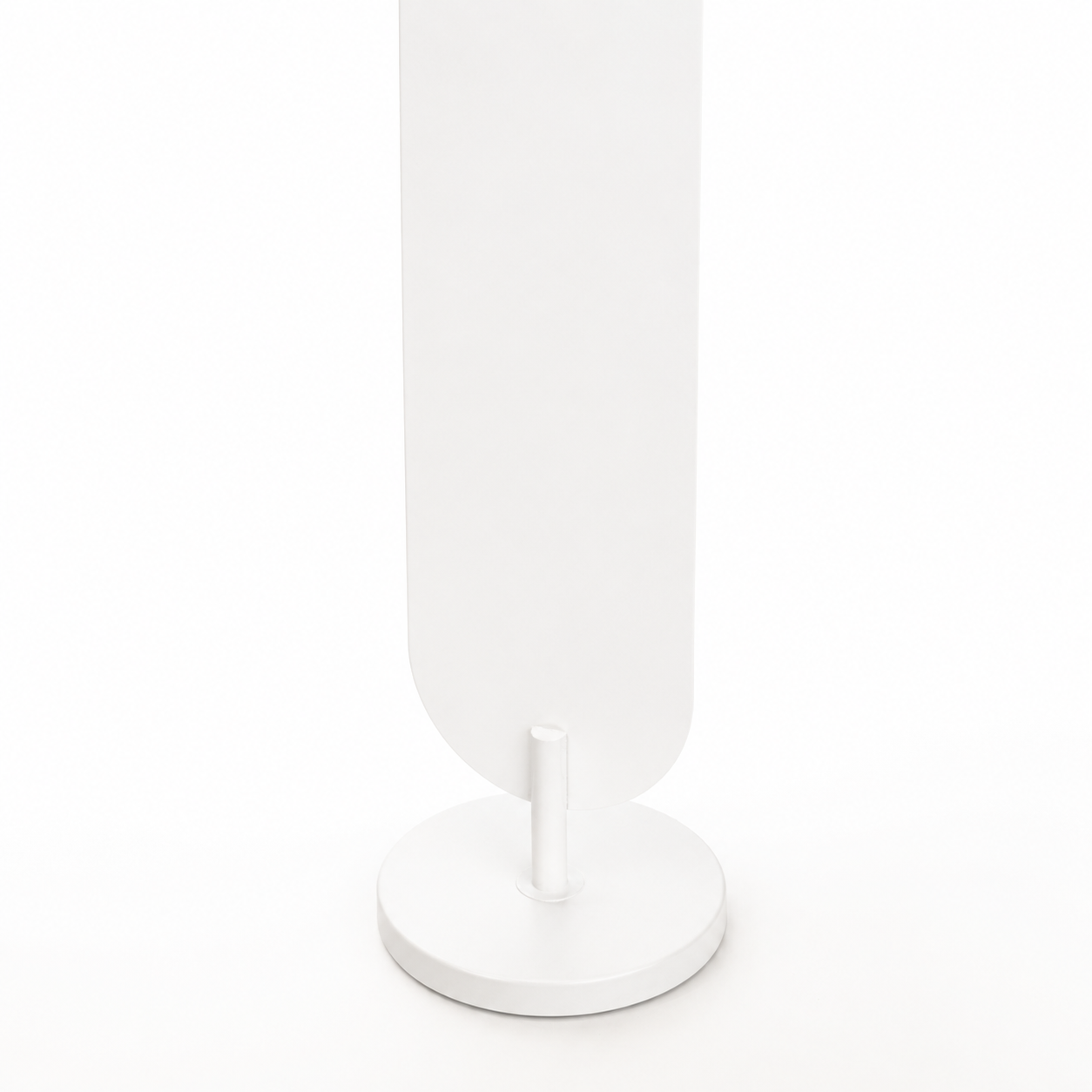 Steel Lollipop Stand - White