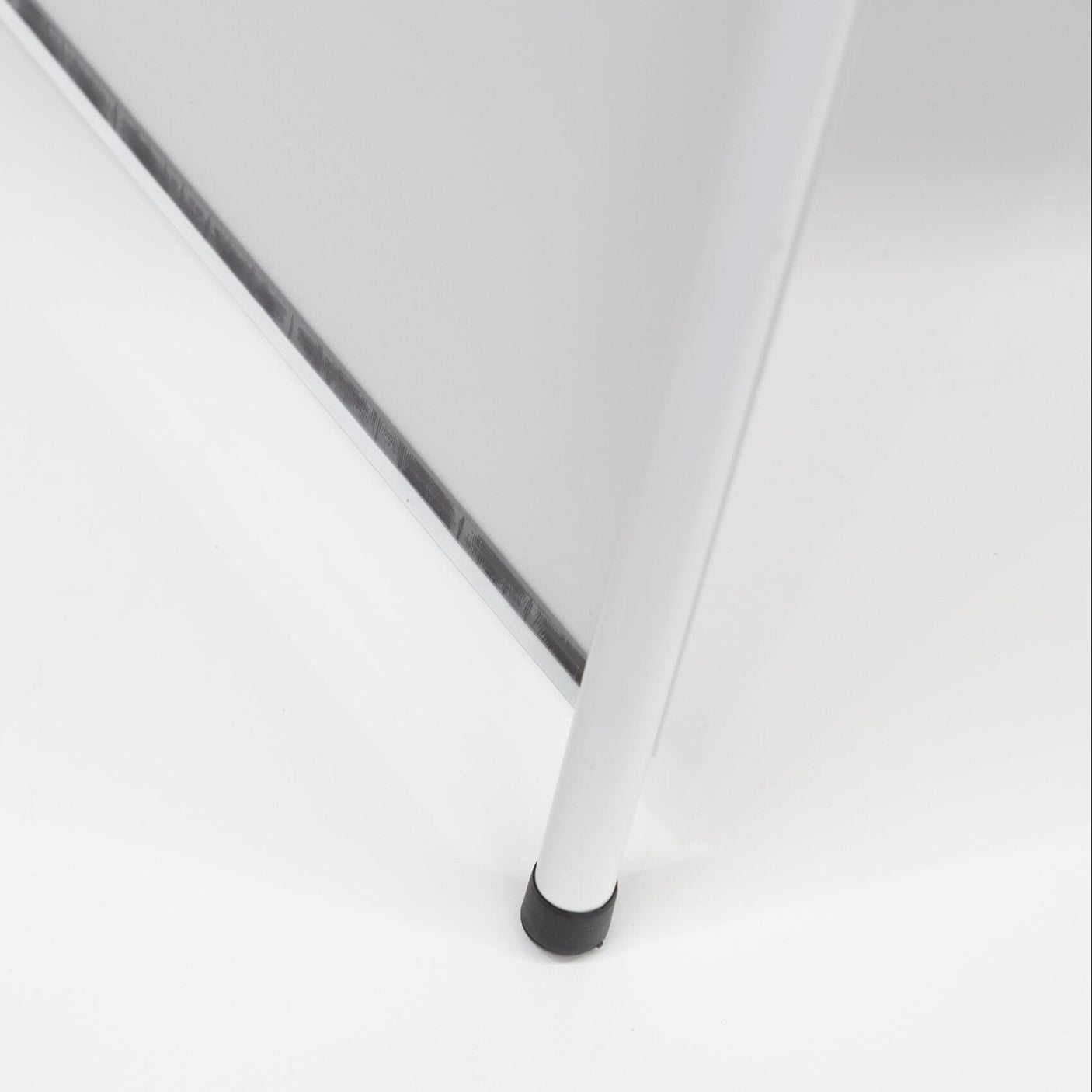A1 A-board Magnetic Round Top Pavement Sign - White