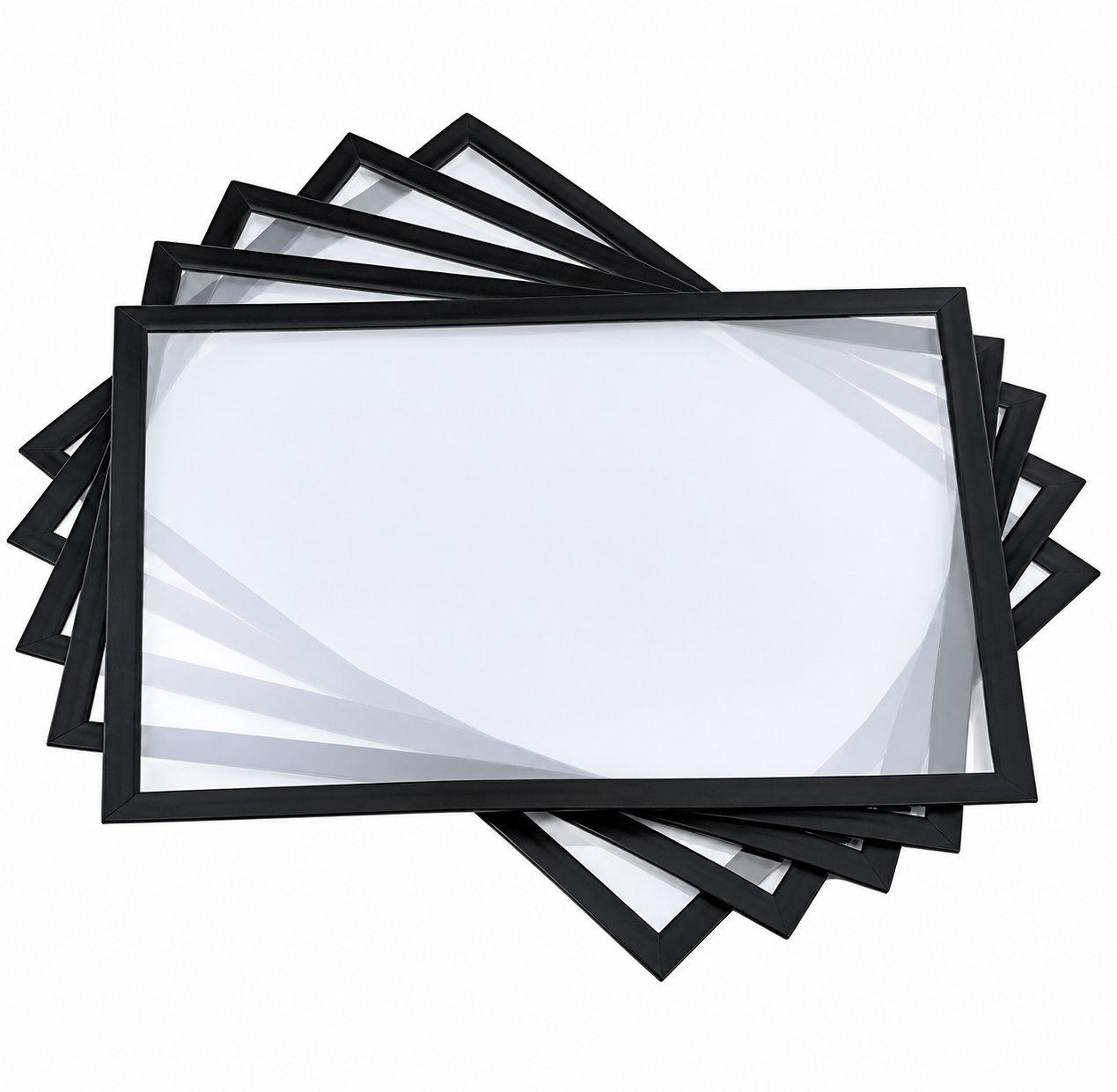 A4 Magnetic Document Holder (Pack of 5) - Black