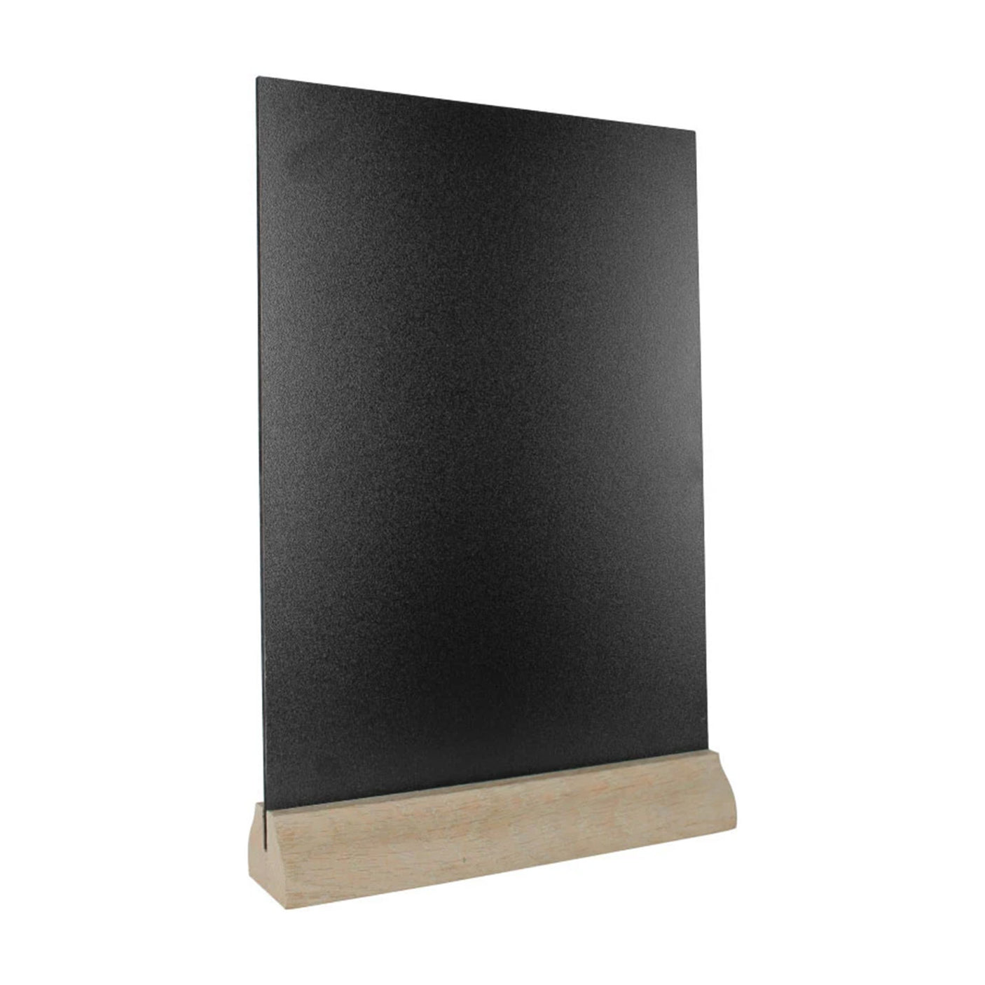 Chalkboard Stone Oak A4 - display-sign.co.uk