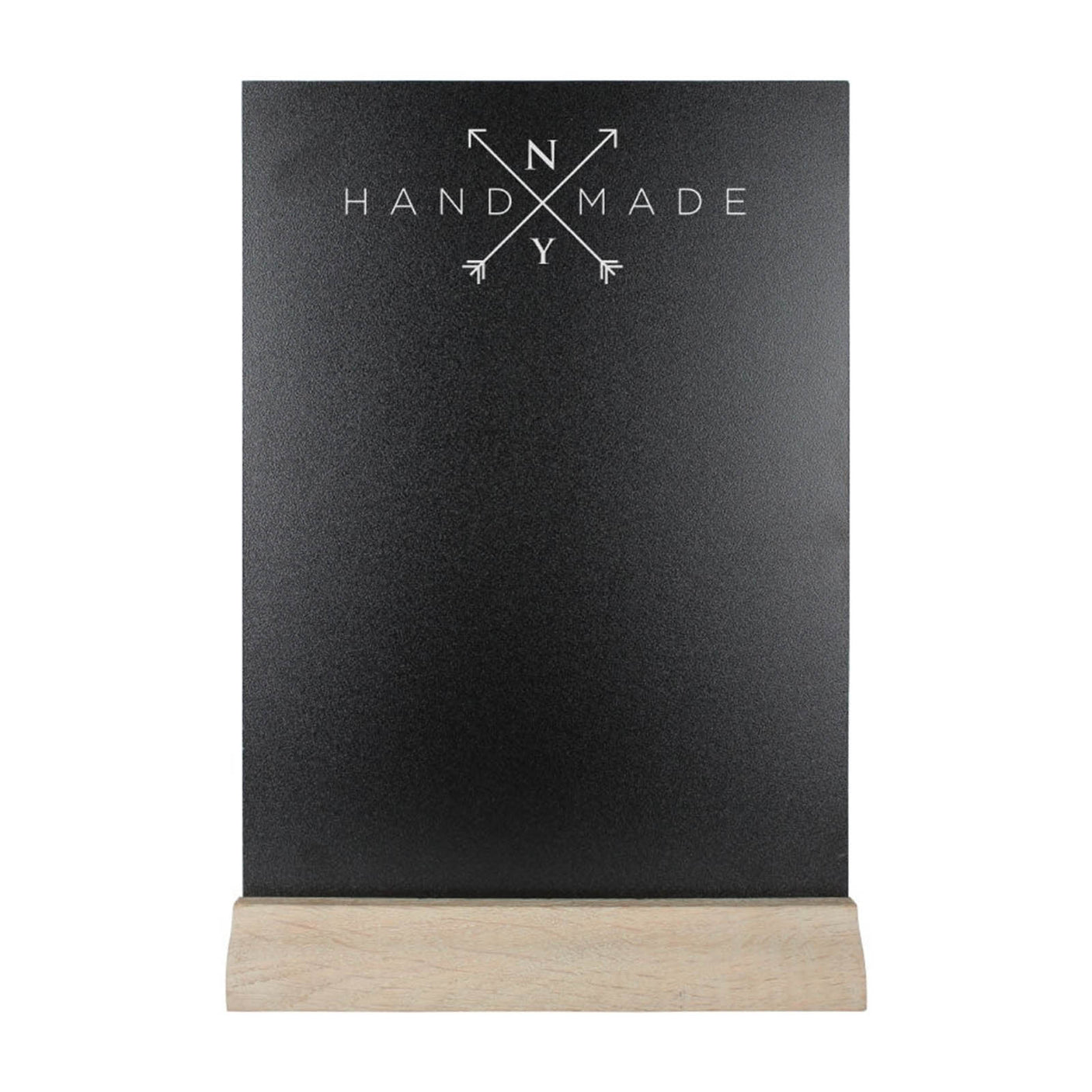 Chalkboard Stone Oak A4 - display-sign.co.uk