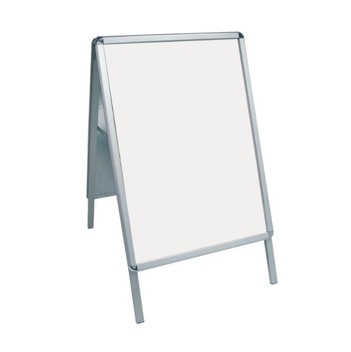 A1 A-Board Pavement Sign - Silver