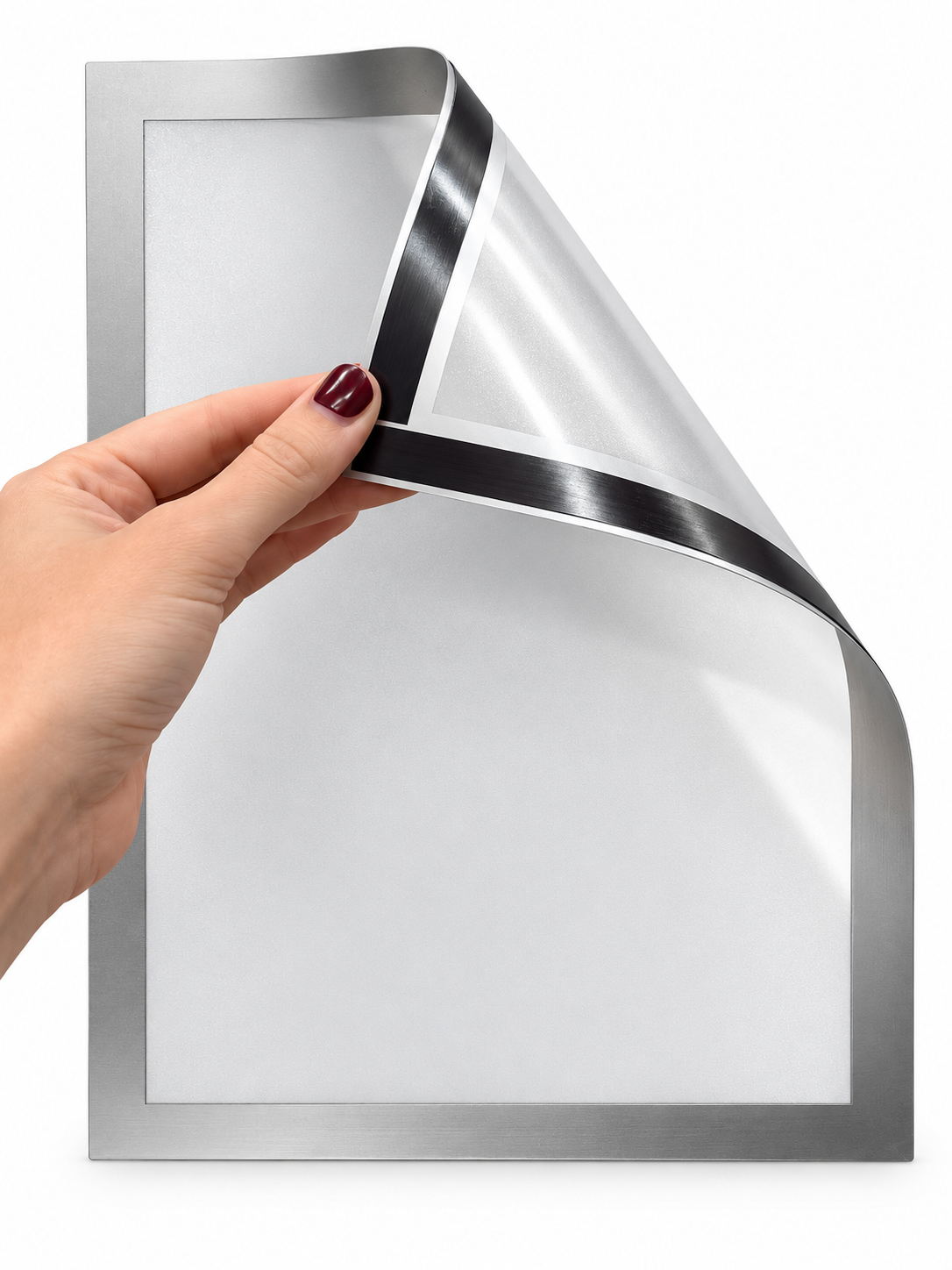 A4 Magnetic Document Holder (Pack of 5) - Silver