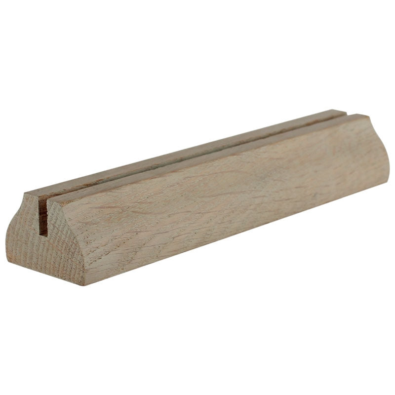 Menu holder Stone Oak 210x33 mm - display-sign.co.uk