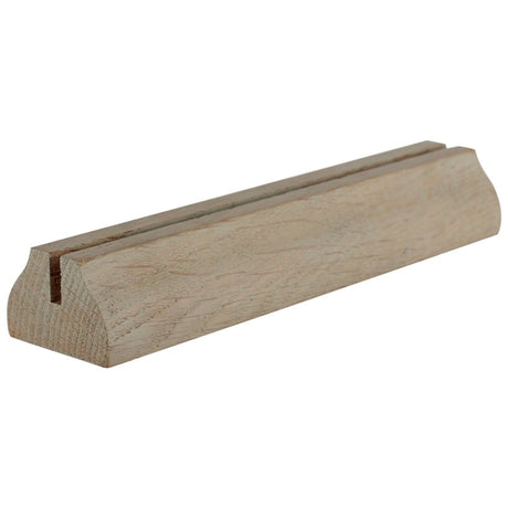 Menu holder Stone Oak 210x33 mm - display-sign.co.uk