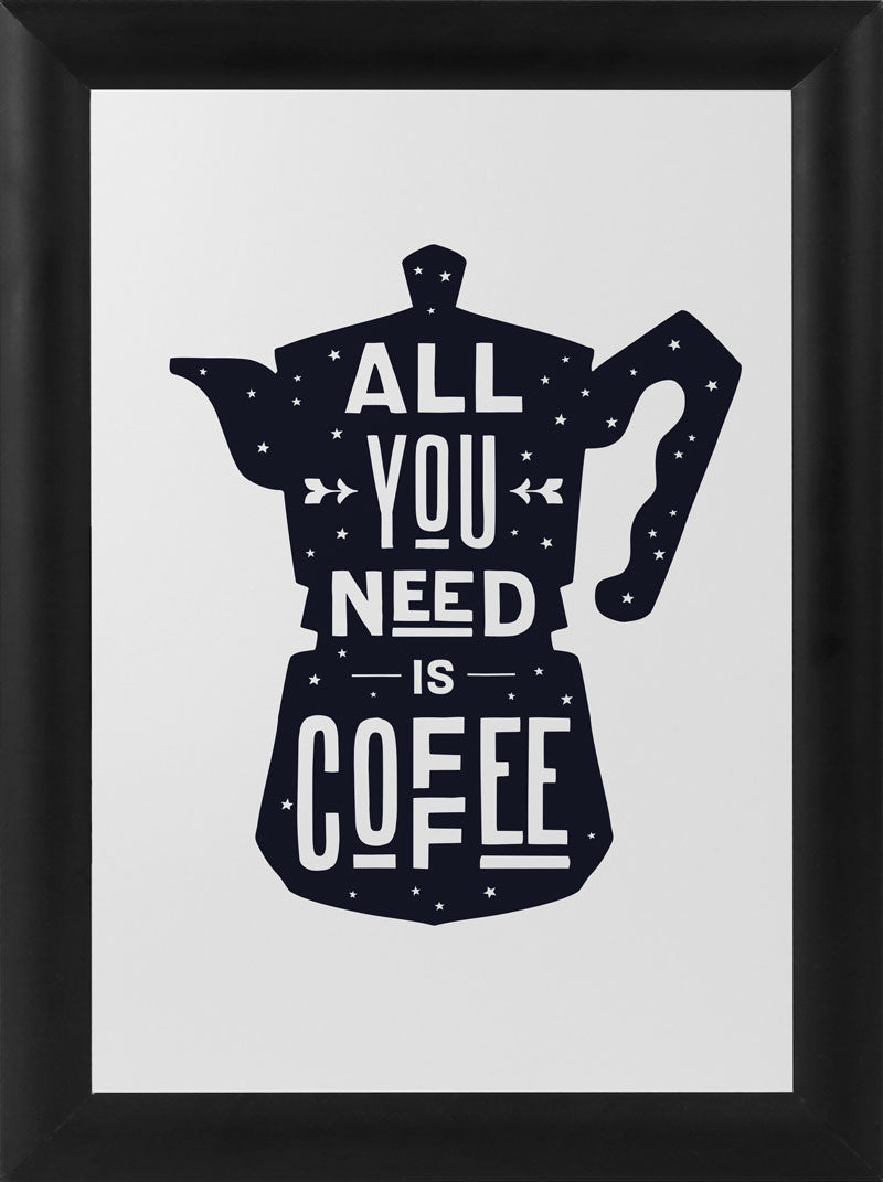 A0 25mm Poster Snap Frame - Black - display-sign.co.uk