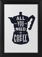 A1 25mm Poster Snap Frame - Black - display-sign.co.uk