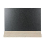 Chalkboard Stone Oak A5 - display-sign.co.uk