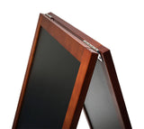 Brown Wood Chalk Pavement Sign (55 x 85 cm)