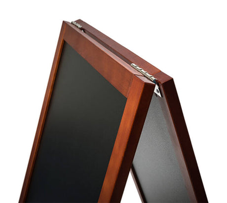 Brown Wood Chalk Pavement Sign (55 x 85 cm)