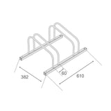 Compact Bike Rack - Black