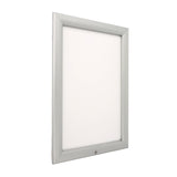 A0 32 mm Weatherproof Lockable Outdoor Poster Snap Frame - Silver