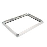 A0 32 mm Weatherproof Lockable Outdoor Poster Snap Frame - Silver