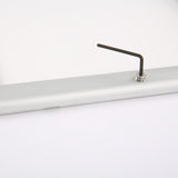 A0 32 mm Weatherproof Lockable Outdoor Poster Snap Frame - Silver