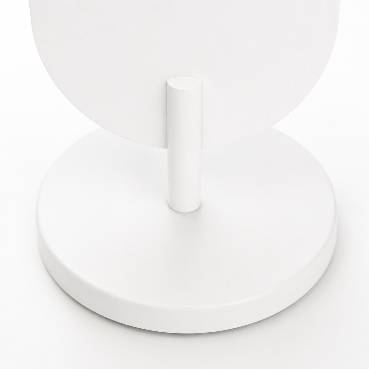 Steel Lollipop Stand - White
