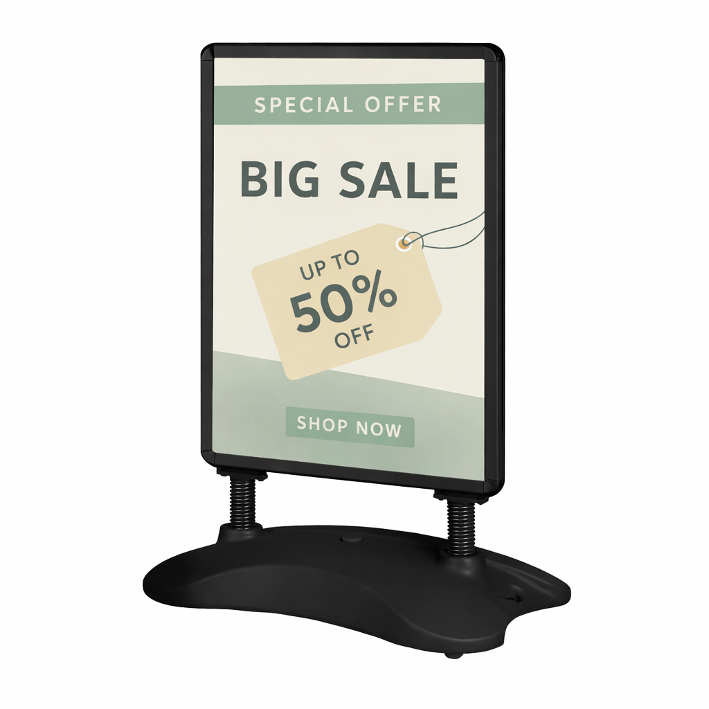WindPro Lite Waterbase Sign - Black - A0