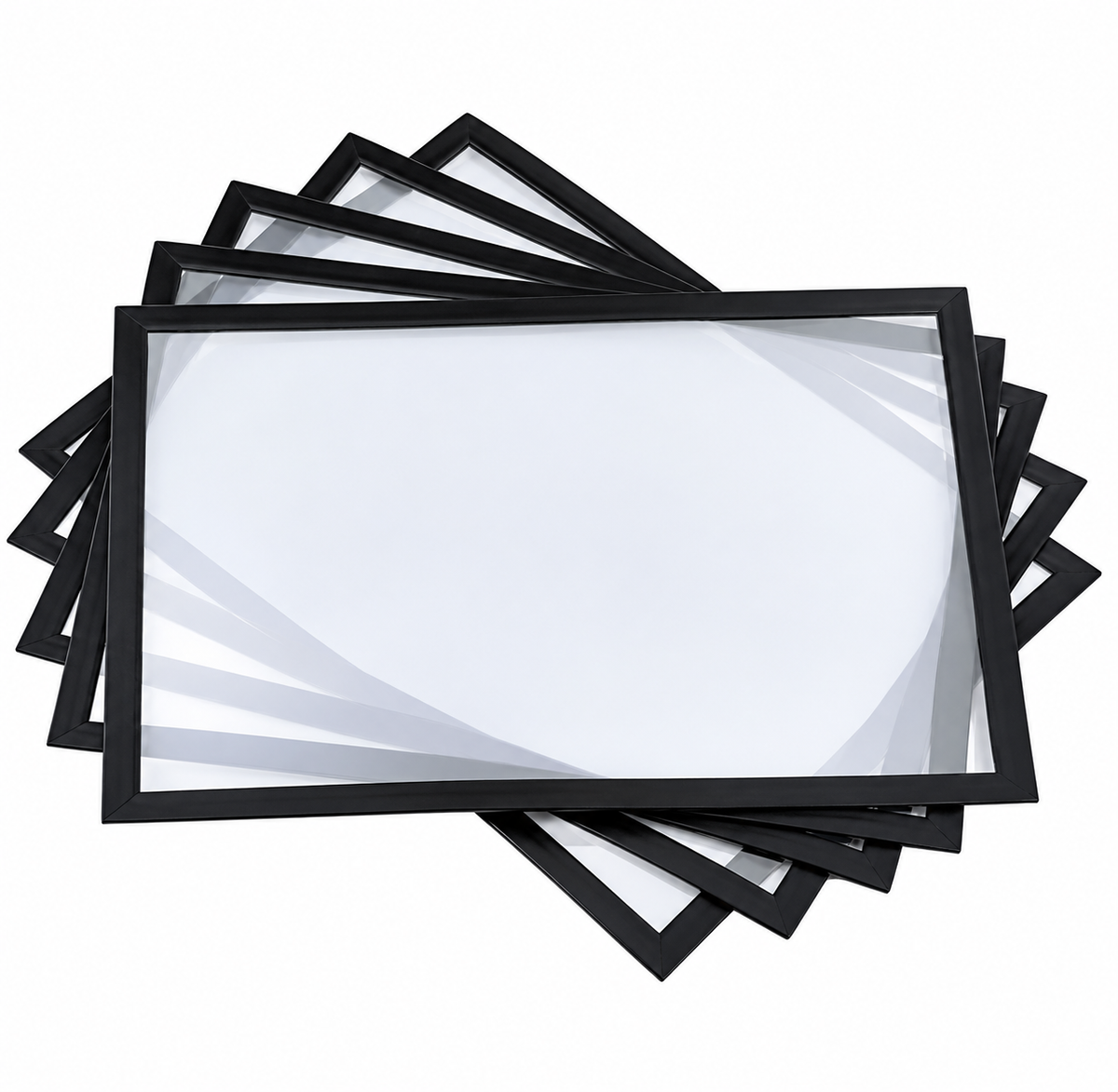 A4 Magnetic Document Holder (Pack of 5) - Black