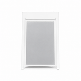Decorative A-Board Pavement Sign - White