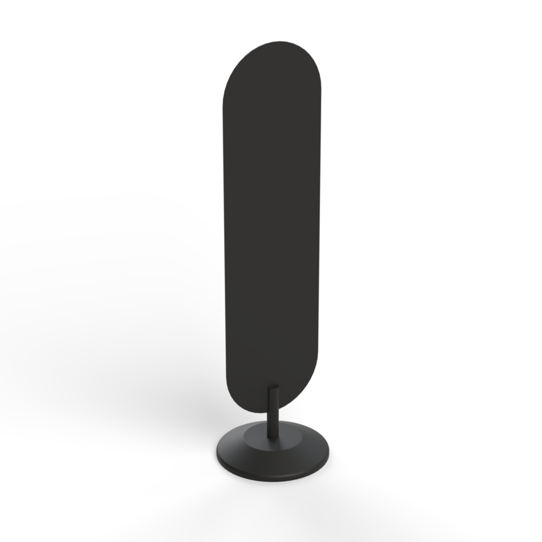 Steel Lollipop Stand - Black