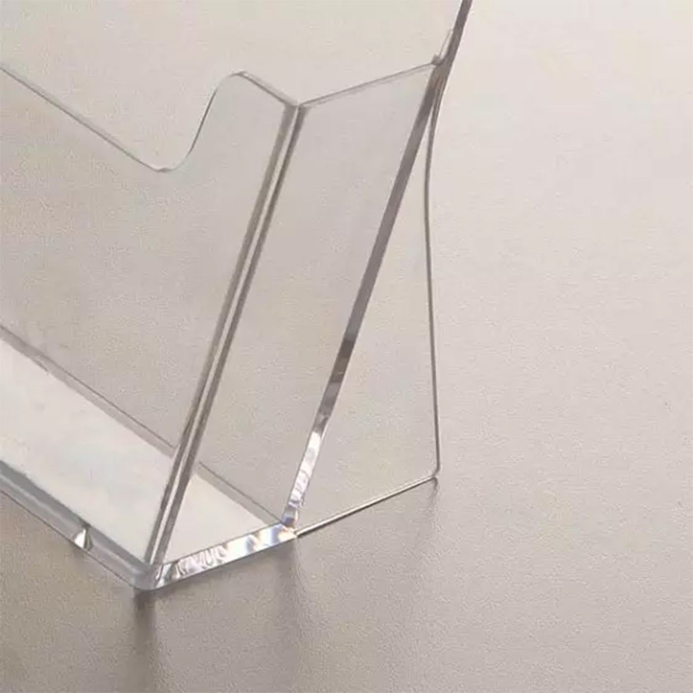 Acrylic Desktop Leaflet Holder 1/3 A4