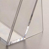 Acrylic Desktop Leaflet Holder 1/3 A4