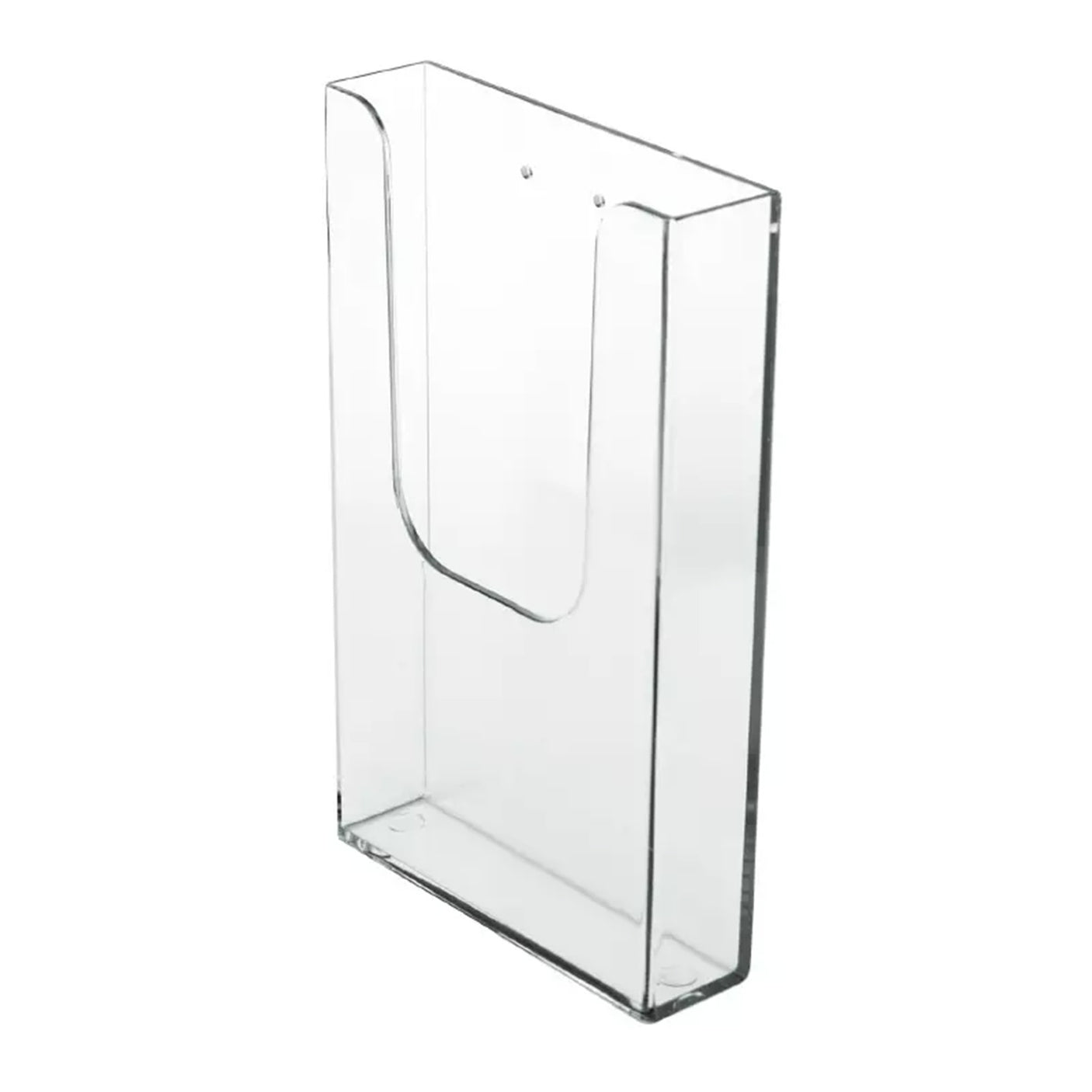 Acrylic Wall Mounted Leaflet Holder 1/3 A4