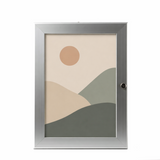 A0 Secure Poster Case - Silver