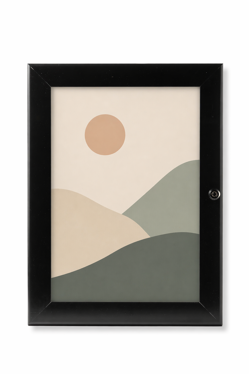 A2 Secure Poster Case - Black
