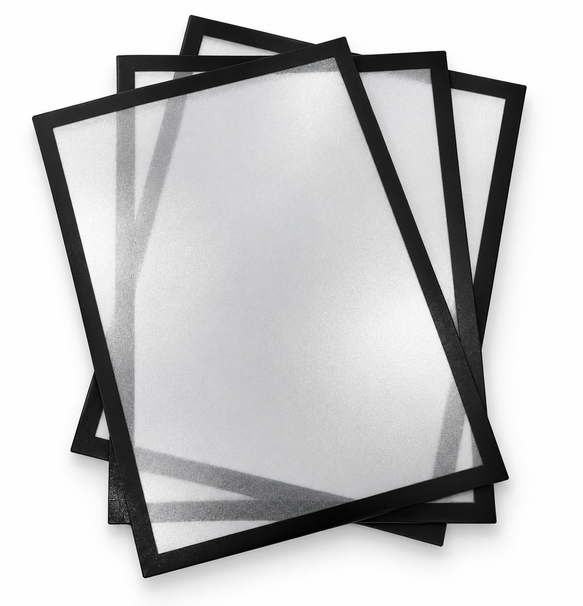 A4 Magnetic Document Holder (Pack of 5) - Black