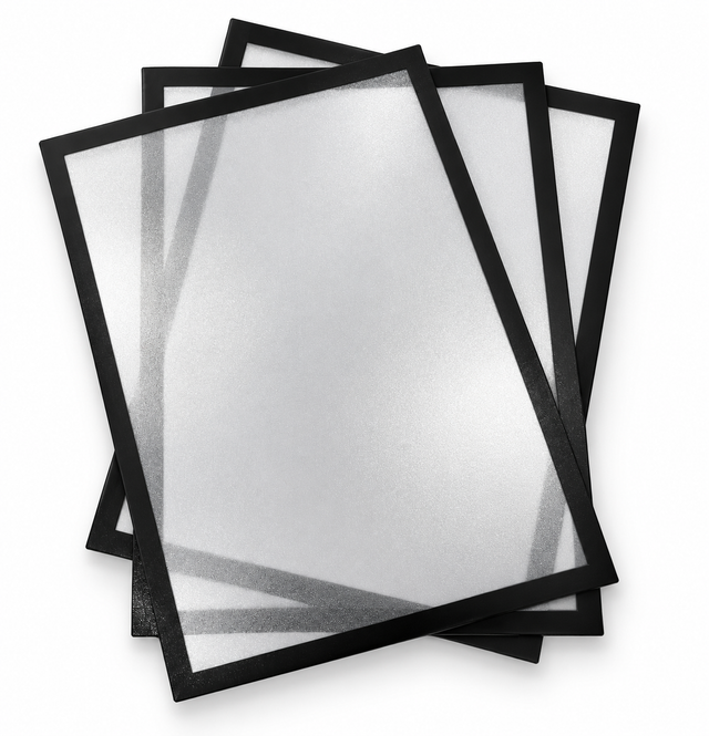 A3 Magnetic Document Holder (Pack of 5) - Black