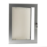 A0 Secure Poster Case - Silver