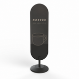 Steel Lollipop Stand - Black