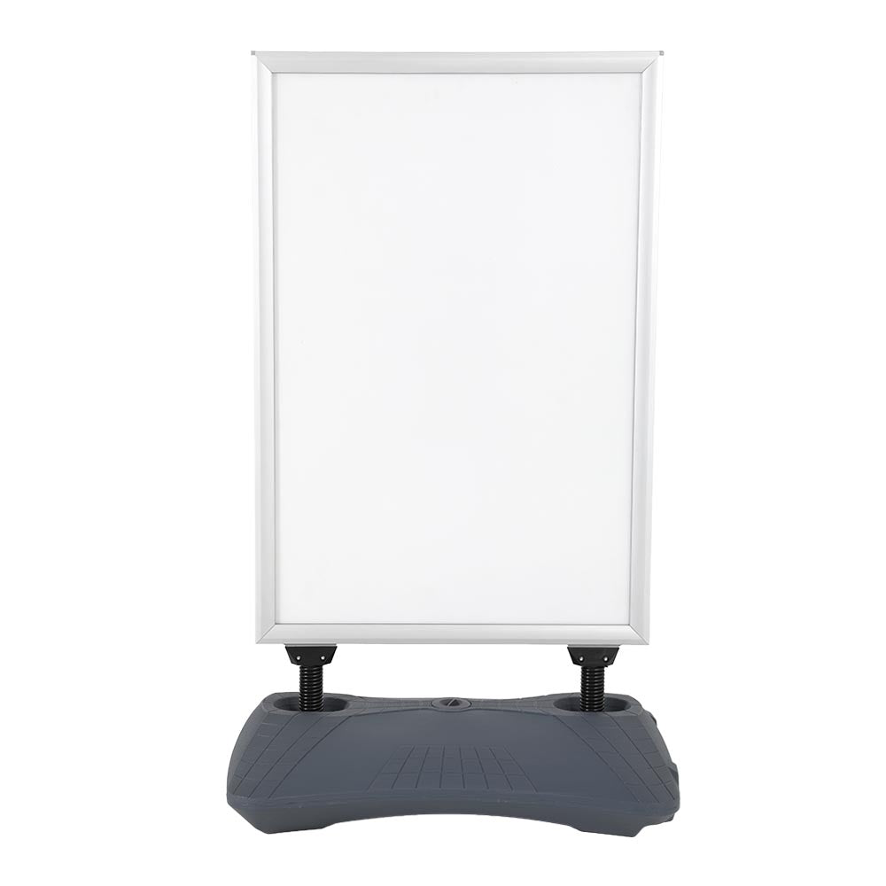 Basic Pavement Signs Waterbase Pavement Sign Swing Basic - Silver - A1 – display-sign.co.uk