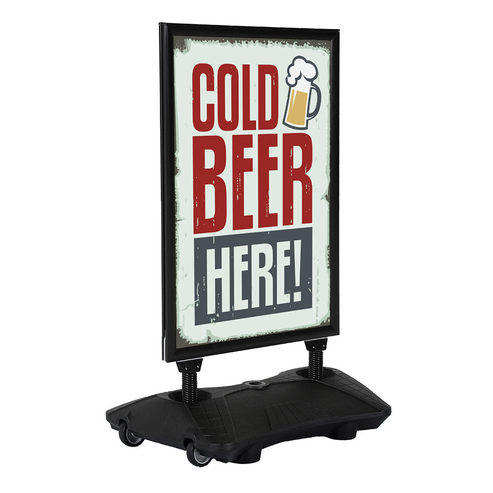 Pavement Sign Swing Basic Black A1