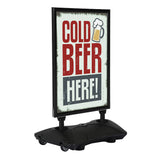 Pavement Sign Swing Basic Black A1