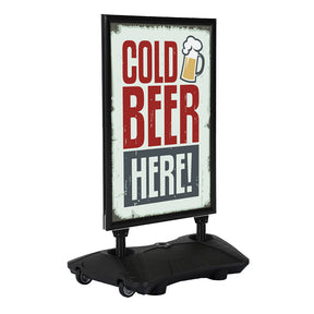 Pavement Sign Swing Basic Black A1