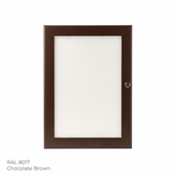A2 55mm Secure Lock Poster Case - ALL COLOURS