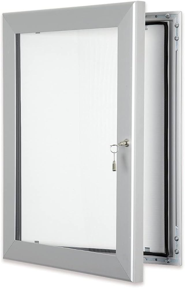 A0 Secure Poster Case - Silver