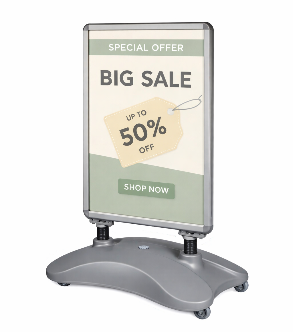 WindPro Lite Waterbase Sign - Silver - A0