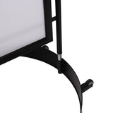Pavement Sign Round Tube - Black - A1