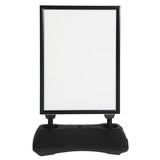 SwingAdvance Pavement Sign Black A1