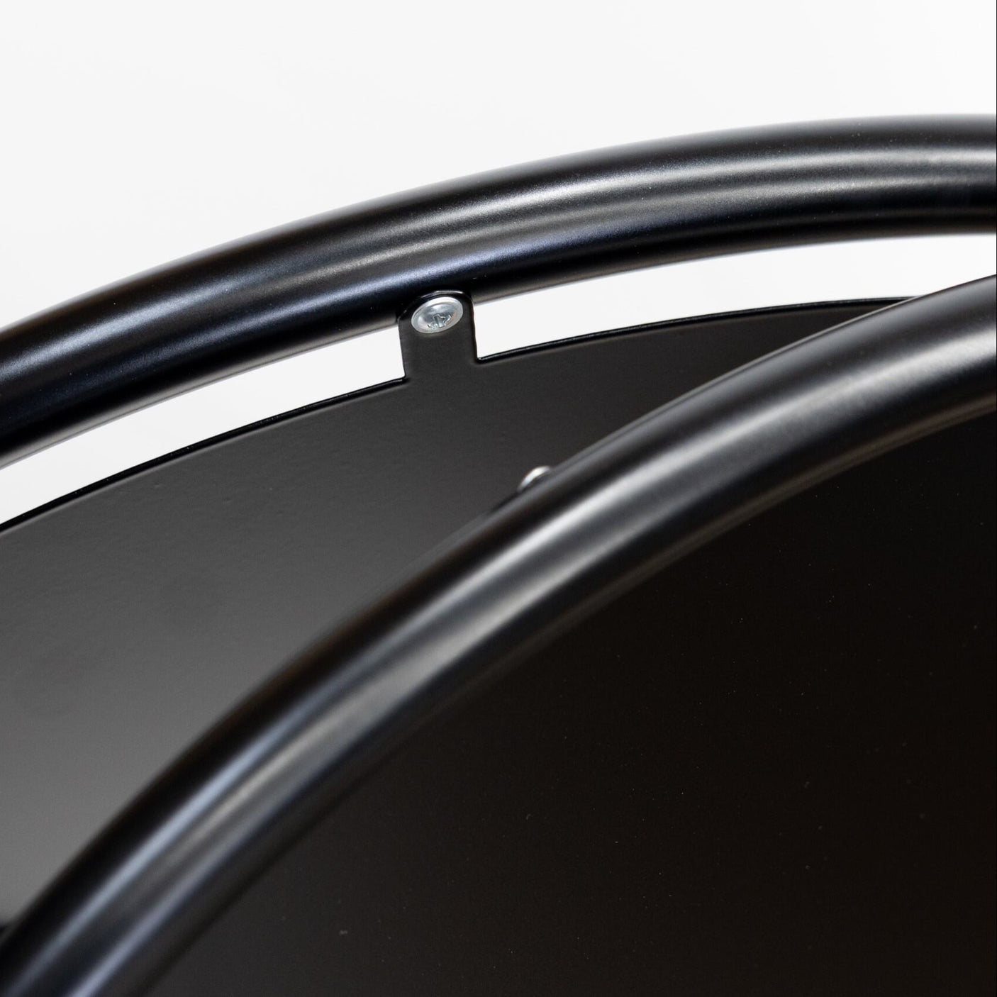 A1 A-board Magnetic Round Top Pavement Sign - Black