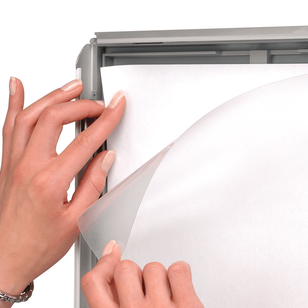 Anti-Reflective PVC Cover for Snap Frame - 40" x 60"