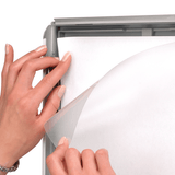 Anti-Reflective PVC Cover for Snap Frame - 40" x 60"
