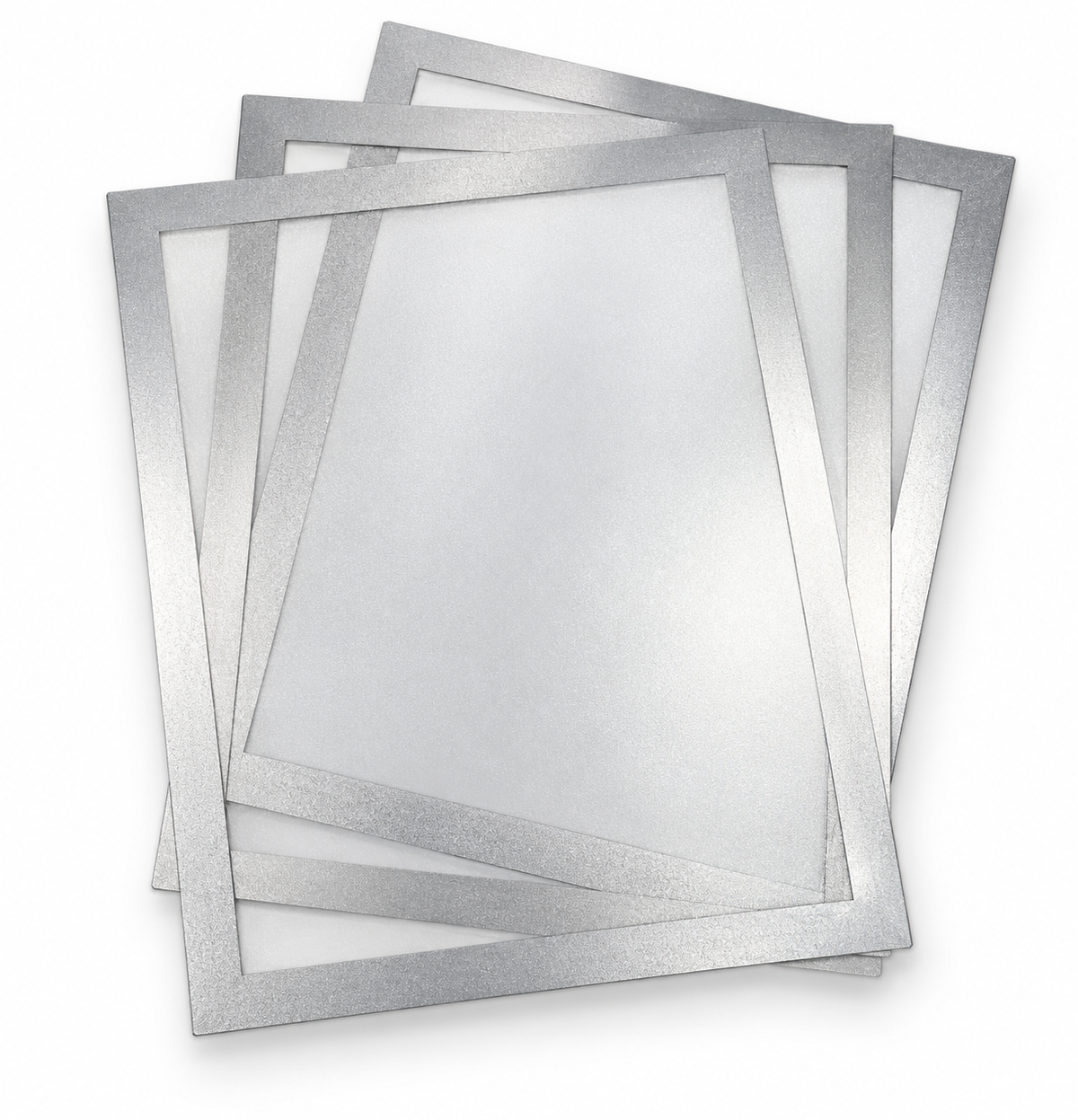 A4 Magnetic Document Holder (Pack of 5) - Silver