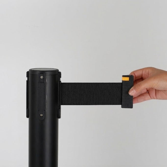 Queue Belt Pair - Black with Black Tape