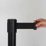 Queue Belt Pair - Black with Black Tape