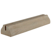 Load image into Gallery viewer, Menu holder Stone Oak 210x33 mm - display-sign.co.uk
