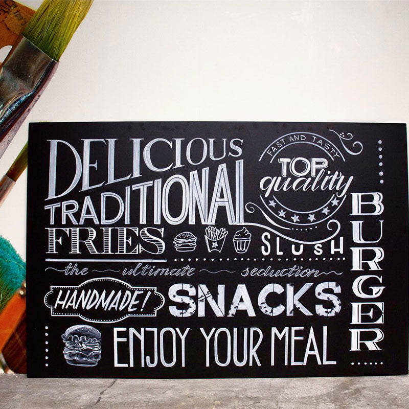 Outdoor Chalkboard (30 x 60cm) - display-sign.co.uk