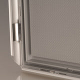 A1 25mm Poster Snap Frame - Silver - display-sign.co.uk